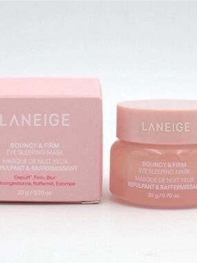 Laneige Bouncy & Firm Eye Sleeping Mask 0.7 Oz Full Size Depuff Firm Blur NIB